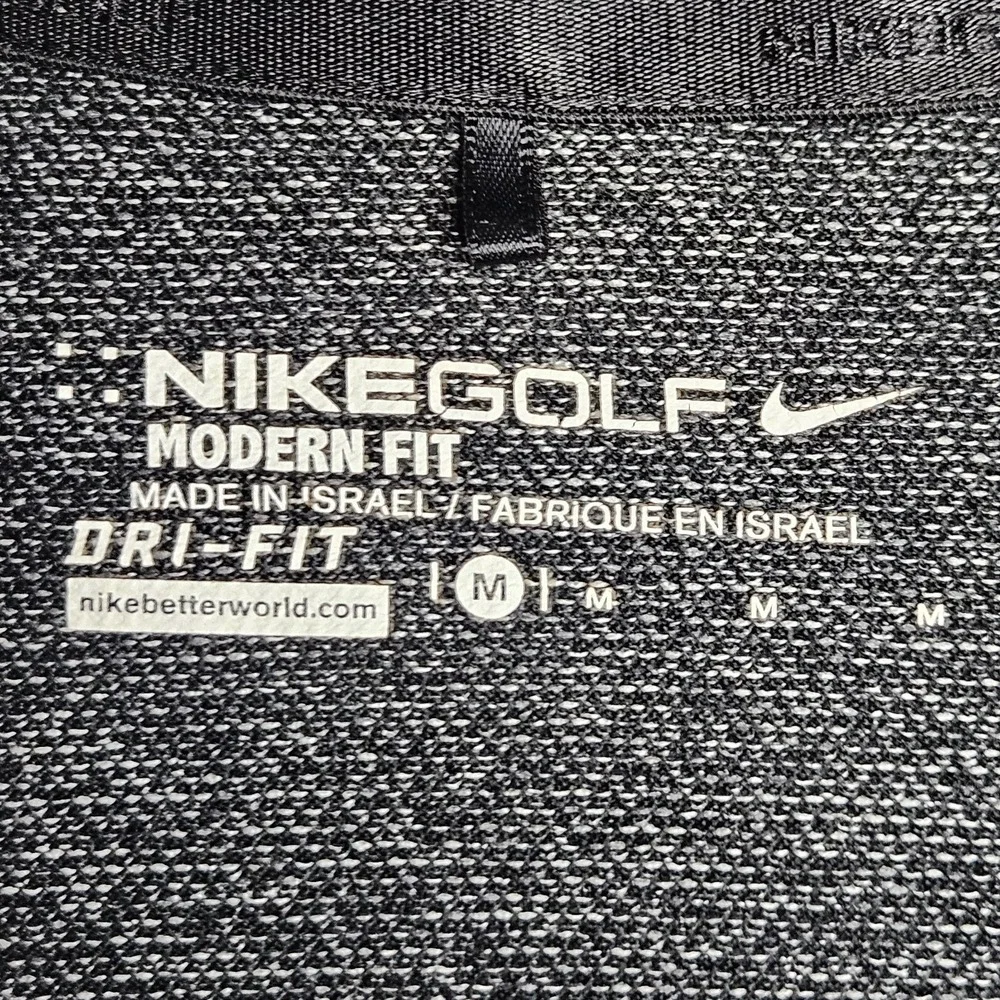 Marquette‎ Golden Eagles T-Shirt Mens Medium Gray Nike Golf Modern Fit Logo